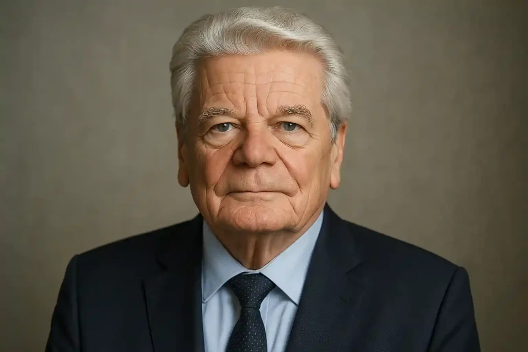 Joachim Gauck spricht in Berlin über Antisemitismus und Israels Vorgehen im Gazakrieg