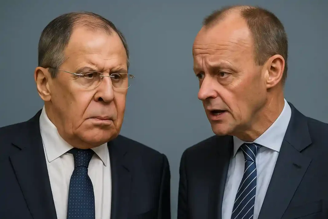 Russlands Außenminister Sergej Lavrov reagiert auf Aussagen von Friedrich Merz zur deutschen Armee in Europa
