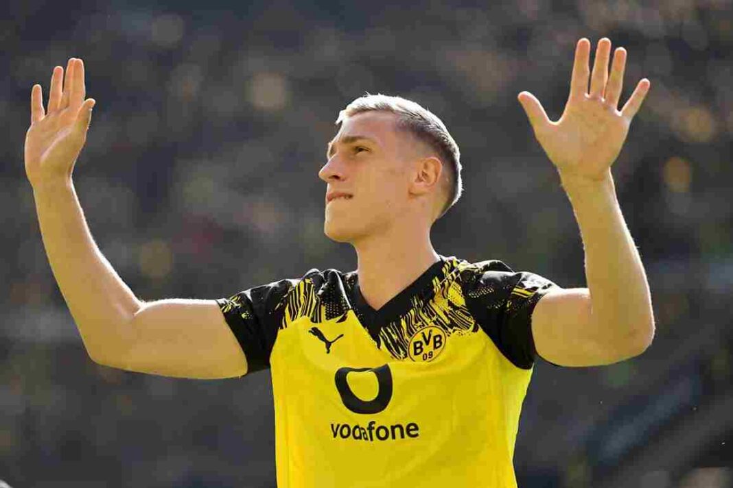 nico-schlotterbeck-dfb-wm-qualifikation Nico Schlotterbeck beim Training der deutschen Nationalmannschaft vor den WM-Qualifikationsspielen 2026