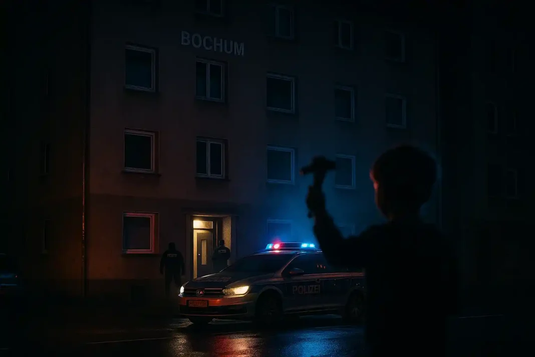 polizei-bochum-maedchen-einsatz Polizei in Bochum beim Einsatz, lebensbedrohliche Situation mit zwölfjährigem Mädchen und Messerangriff