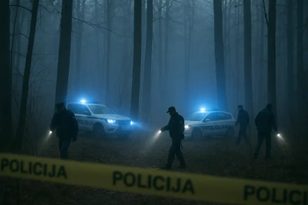 stefanie-p-influencerin-leichenfund-slowenien Fundort in Slowenien, an dem die vermisste Influencerin Stefanie P. von der Polizei entdeckt wurde