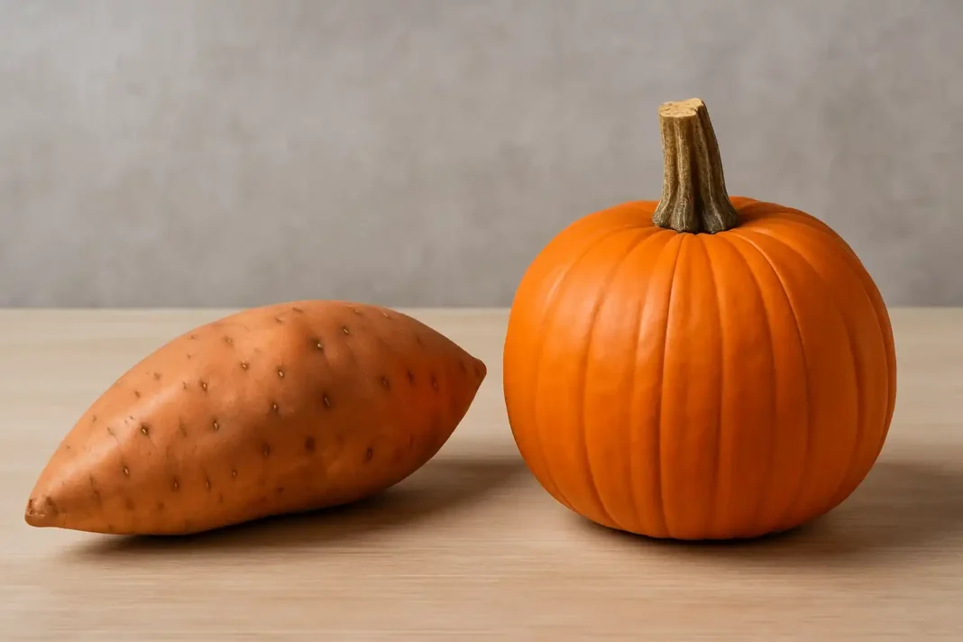 suesskartoffel-kuerbis-blutzucker Vergleich zwischen Süßkartoffel und Kürbis in Bezug auf Blutzucker und Ernährung