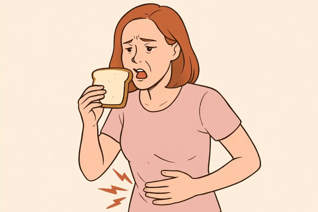 Gesunde Brotsorten auf einem Teller mit Vollkorn- und Roggenbrot