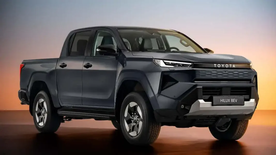 Toyota Hilux 2026 mit Sumo-inspiriertem Design und vollelektrischem Antrieb