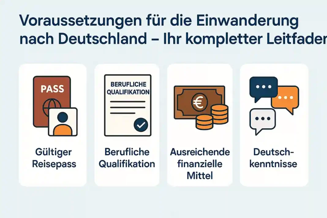 Voraussetzungen für die Einwanderung nach Deutschland – Der umfassende Leitfaden 2025