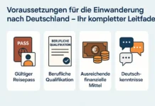 Voraussetzungen für die Einwanderung nach Deutschland – Ihr kompletter Leitfaden Voraussetzungen für die Einwanderung nach Deutschland – Der umfassende Leitfaden 2025