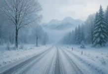 Wintereinbruch in Deutschland: Schnee, Frost und Glättewarnungen ab Montag Winterliche Schneelandschaft in Deutschland mit ersten Schneefällen und frostigen Temperaturen im November 2025