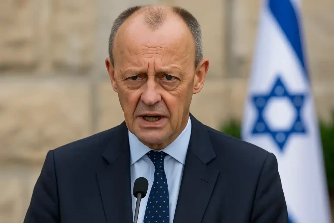 Deutschland schließt Anerkennung Palästinas vorerst aus Friedrich Merz und Benjamin Netanyahu bei Pressekonferenz in Jerusalem