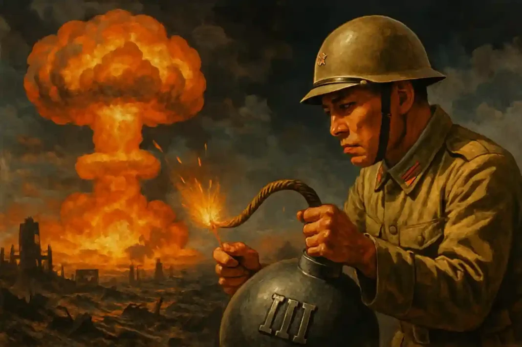 Japanische Soldaten bei Militärübungen nahe Taiwan