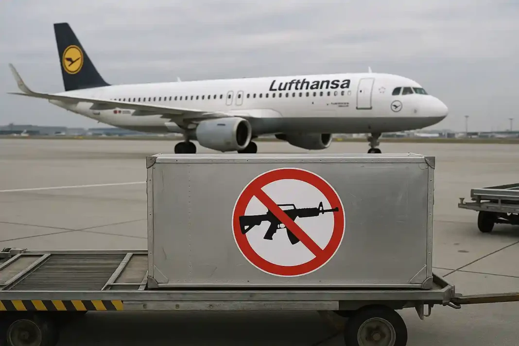 Lufthansa stoppt Waffenflüge Exportschock für Israel Lufthansa Cargo stoppt Waffenlieferungen nach Israel wegen neuer Exportauflagen