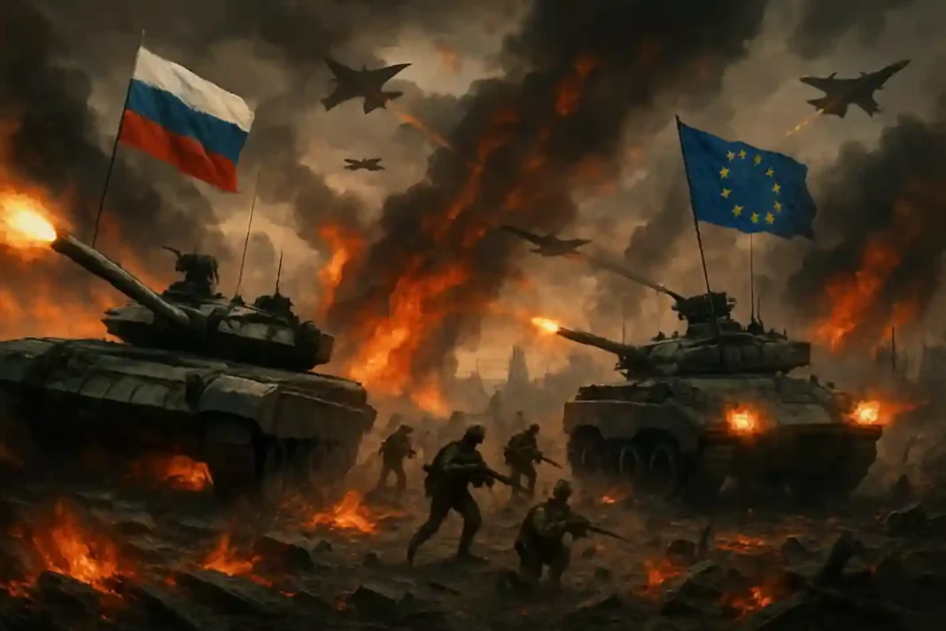 Russland vs. Europa Putins Warnung Russlands Präsident Putin beim "WeAreTogether"-Forum in Moskau, Dezember 2025