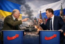 AfD unter Kreml-Verdacht: Brüsseler Netzwerk für Putin AfD-Europaabgeordneter Hans Neuhoff mit seinem Assistenten Sergej Erler bei prorussischen Kontakten in Brüssel