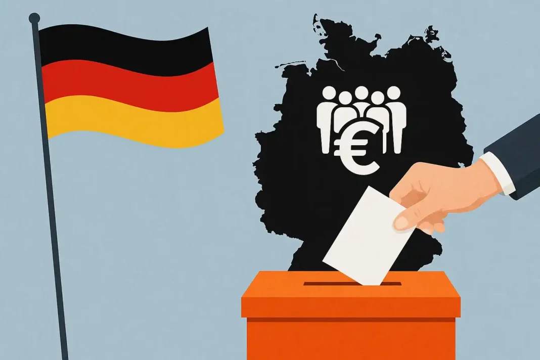 buergergeld-reform-merz-sozialpolitik-deutschland Bundeskanzler Friedrich Merz im Bundestag bei Debatte zur Bürgergeld-Reform und Sozialpolitik