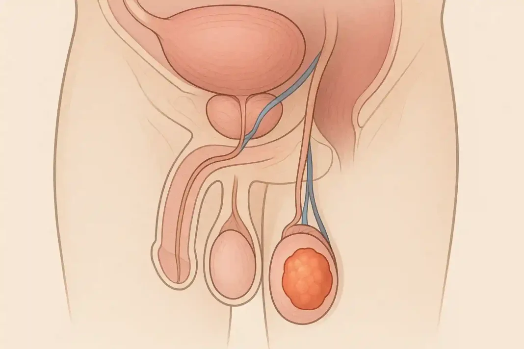 hodenkrebs-warnzeichen-maenner-frueherkennung Symbolbild Männergesundheit mit Fokus auf Hodenkrebs und Früherkennung