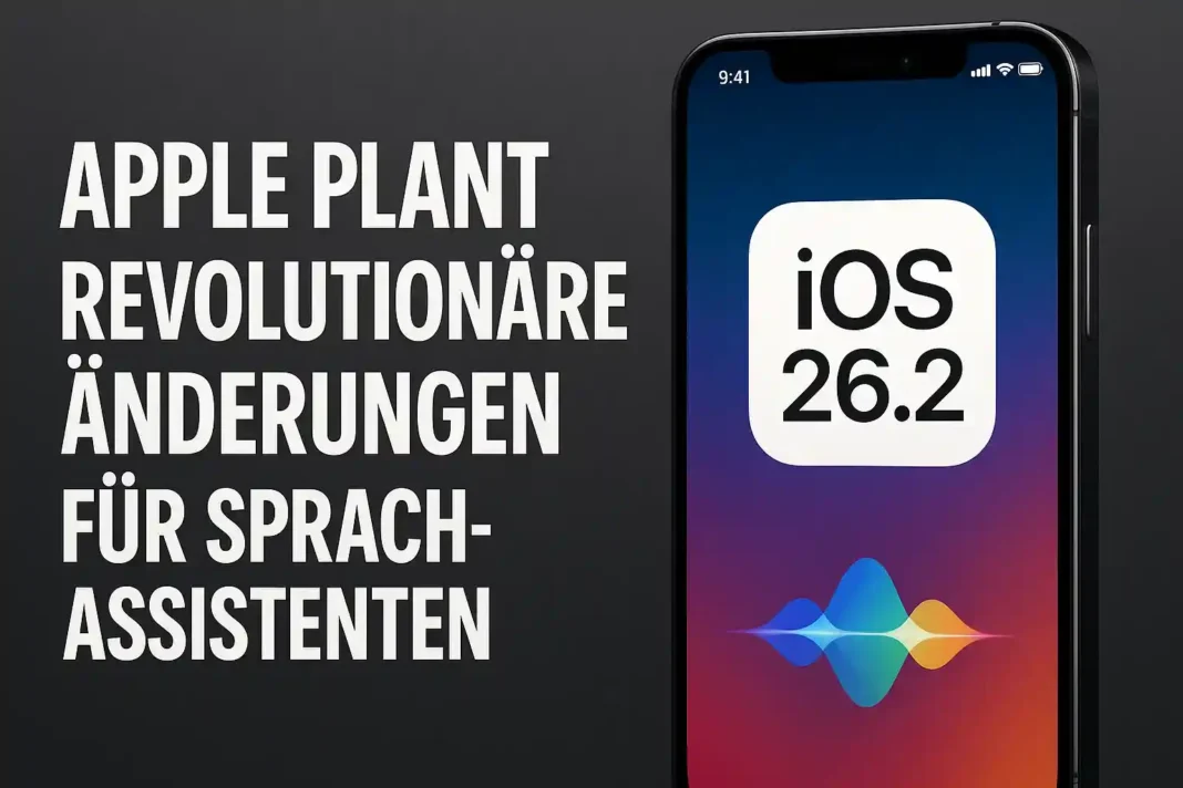 ios-26-2-alternative-assistenten Symbolbild: iPhone mit aktiviertem Siri-Button und alternativen Sprachassistenten