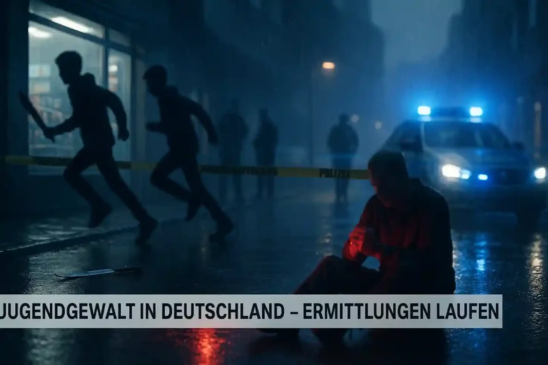 machetenangriff-jugendgewalt-deutschland Zwei minderjährige Täter festgenommen nach brutaler Machetenattacke in Deutschland