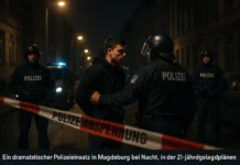 Magdeburg: Festnahme stoppt mutmaßliche Anschlagspläne Polizeieinsatz in Magdeburg nach Festnahme eines 21-Jährigen wegen mutmaßlicher Anschlagspläne