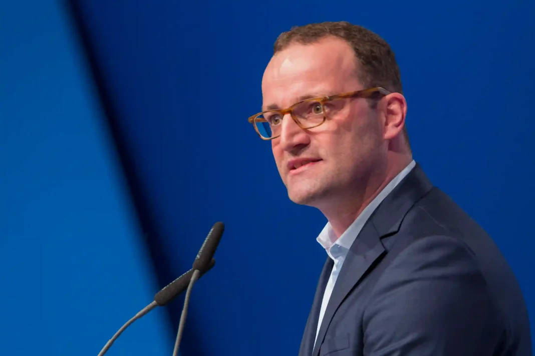 maskenaffaere-jens-spahn-bundestag Jens Spahn während der Anhörung zur Maskenbeschaffung im Bundestag
