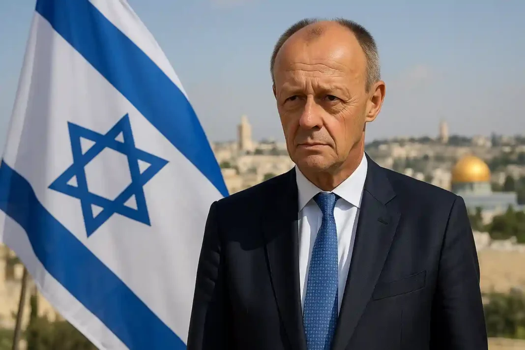 merz-herzog-israel-europa-sicherheit Friedrich Merz und Isaac Herzog bei Gesprächen über Sicherheit und Gaza-Friedensplan