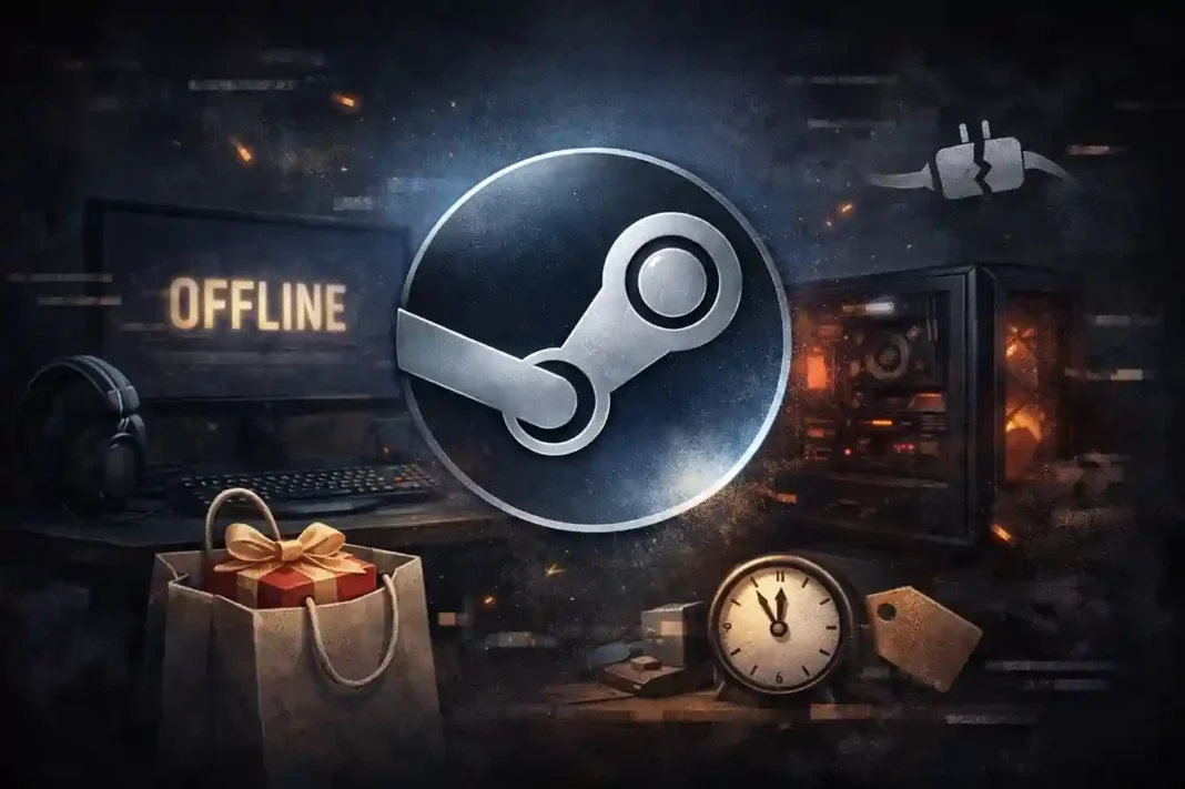 Steam-Ausfall Weihnachten 2025 – Online-Geschenke sichern