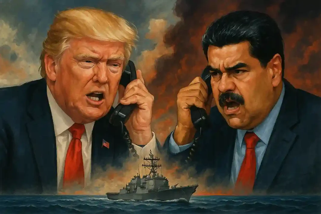 trump-maduro-karibik-spannungen „Trump im Gespräch mit Maduro: Telefonate verschärfen Karibik-Spannungen“