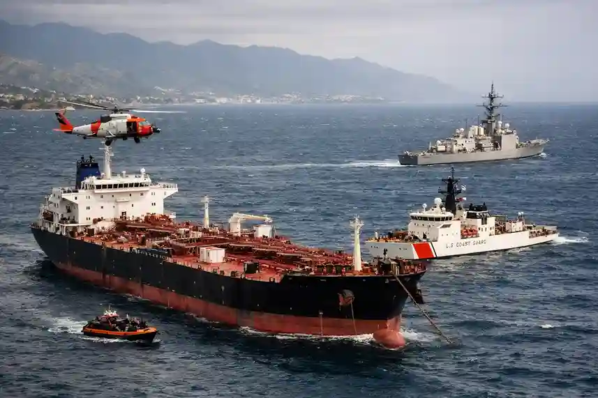 usa-oeltanker-beschlagnahmung-venezuela US-Küstenwache beschlagnahmt einen sanktionierten Öltanker vor der Küste Venezuelas in internationalen Gewässern