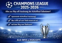 🎯 Champions-League 2025-2026: Alles zur Play-off-Auslosung der Achtelfinal-Teilnehmer! UEFA Champions League 2025-2026 Play-off-Auslosung im Stadion mit Fans