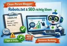Clean-Param Blogger: Robots.txt & SEO richtig lösen Clean-Param und robots.txt richtig einrichten in Blogger zur Vermeidung von Duplicate Content