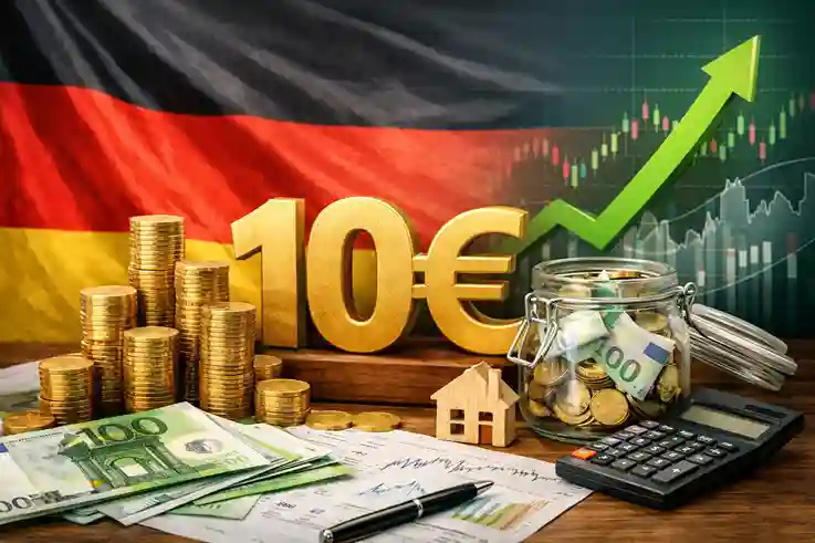 Deutsche Haushalte überschreiten 10 Billionen Euro Vermögen Entwicklung des Geldvermögens deutscher Haushalte im Jahr 2025