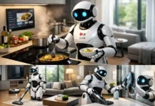 Haushaltsroboter 2026: Intelligente Helfer für jedes Zuhause LG CLOiD Haushaltsroboter erledigt Aufgaben im Smart Home