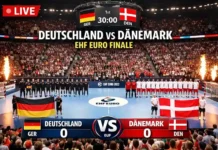 🔴 Live-Broadcast: Deutschland vs Dänemark EHF EURO Finale Deutschland gegen Dänemark Live-Handball-Finale 2026 in Herning