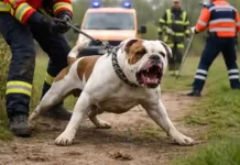 American Bulldog tötet Besitzer in Niedersachsen – Polizei ermittelt American Bulldog zeigt aggressives Verhalten gegenüber Rettungskräften in Niedersachsen