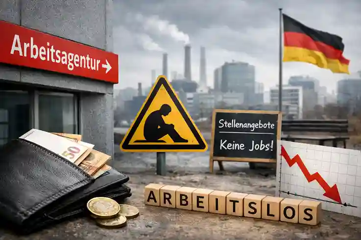 arbeitsmarkt-deutschland-2026 Arbeitslosigkeit in Deutschland steigt im Winter 2026