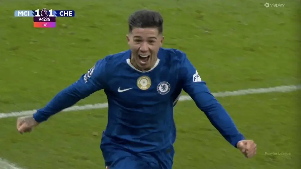 chelsea-city-last-minute-tor Chelsea-Spieler feiern Last-Minute-Tor gegen Manchester City im Etihad-Stadion