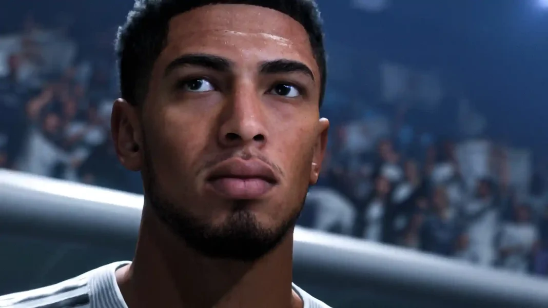 Gameplay Screenshot der EA SPORTS FC 26 Showcase Demo mit Kick-Off Modus