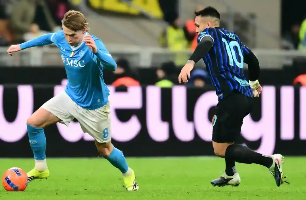 Inter gegen Napoli Serie A Spiel 2-2, Demarco trifft, McTominay gleicht aus