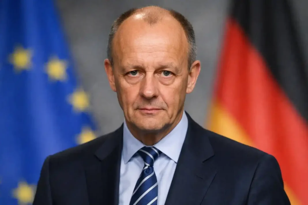 merz-personalwechsel-bundeskanzleramt-2026 Bundeskanzler Friedrich Merz im Kanzleramt während Personalentscheidungen 2026