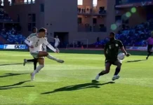 Nigeria besiegt Algerien 2:0 im AFCON Viertelfinale 2025 Nigeria feiert nach Toren gegen Algerien im AFCON 2025 Viertelfinale