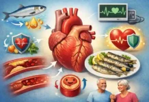 Sardinen vs. Fischöl: Omega-3 für Herzgesundheit prüfen „Sardinen auf Teller als gesunder Omega-3 Lieferant für Herz“