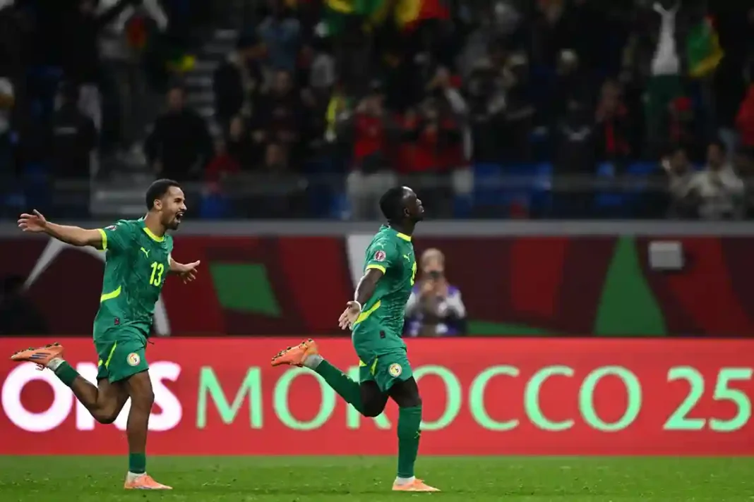 Sadio Mané erzielt das entscheidende Tor gegen Ägypten im Halbfinale des Afrika-Cups 2025