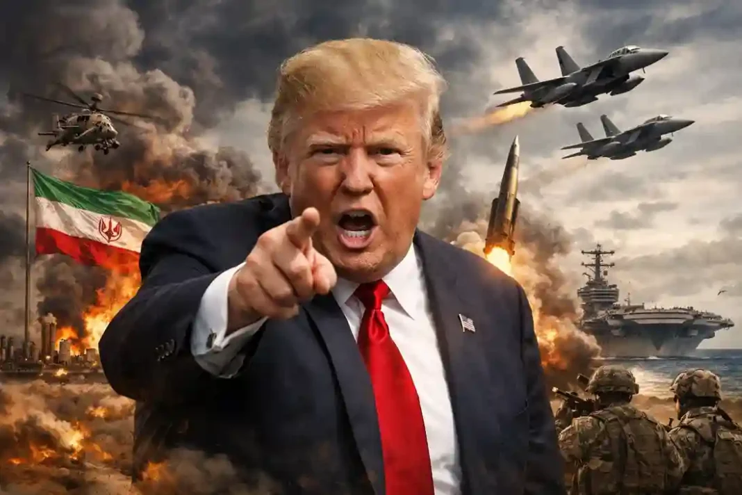 Iranische Demonstranten in Teheran während Protesten – internationale Reaktionen aus Washington und Berlin 2026