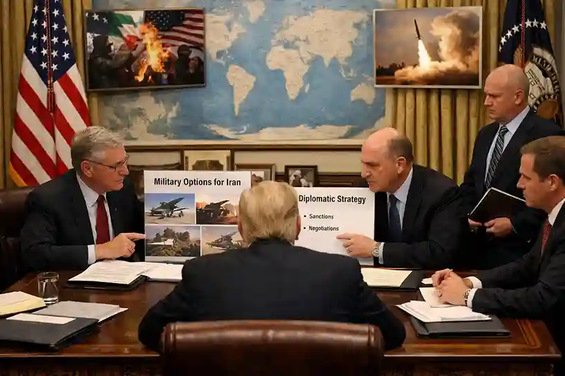 trump-iran-proteste-politik US-Politiker diskutieren Optionen für Iran bei anhaltenden Protesten