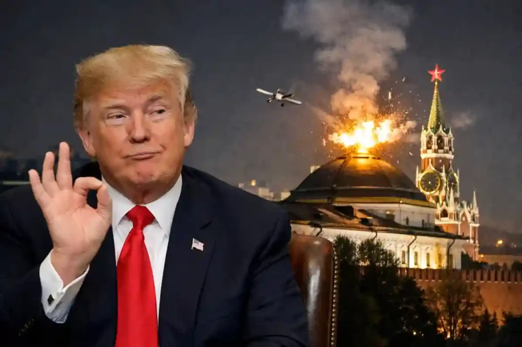 US-Präsident Donald Trump kommentiert Drohnenangriffe auf Putins Residenz, Januar 2026