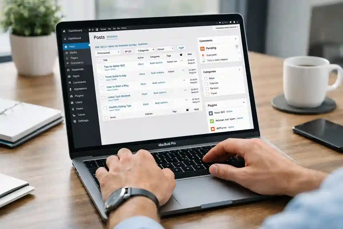 Inhalte prüfen WordPress
