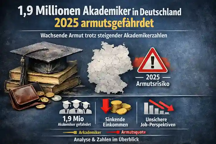 akademiker-armutsrisiko Akademiker in Deutschland 2025 – Armutsrisiko und Bildung