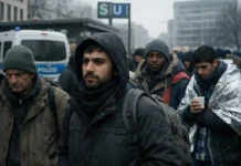 Human Rights Watch warnt: Migration, Angst und Demokratiekrise Migranten in Deutschland bei Demonstration für Menschenrechte