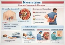 Nierensteine erkennen: Ursachen, Symptome und Behandlung Arzt untersucht männlichen Patienten auf Nierensteine