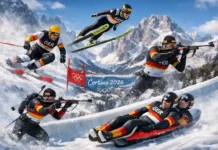 Olympia 2026: Deutsche Medaillenchancen am vierten Tag Laura Gimmler beim Langlauf-Sprint der Frauen bei Olympia 2026