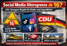 Deutschland prüft Social Media-Verbot für Kinder unter 16 Kinder und Jugendliche nutzen Smartphones für Social Media, Altersbeschränkung diskutiert