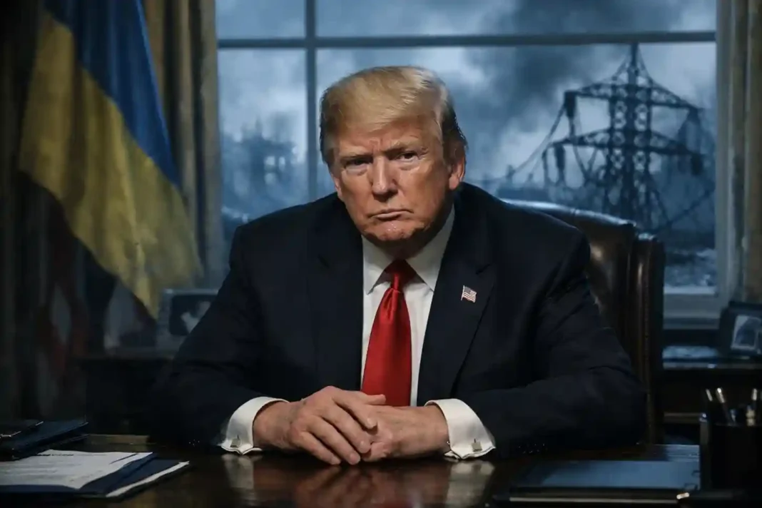 Trump fordert Putin zum Ende des Ukraine-Krieges während russischer Angriffe im Winter